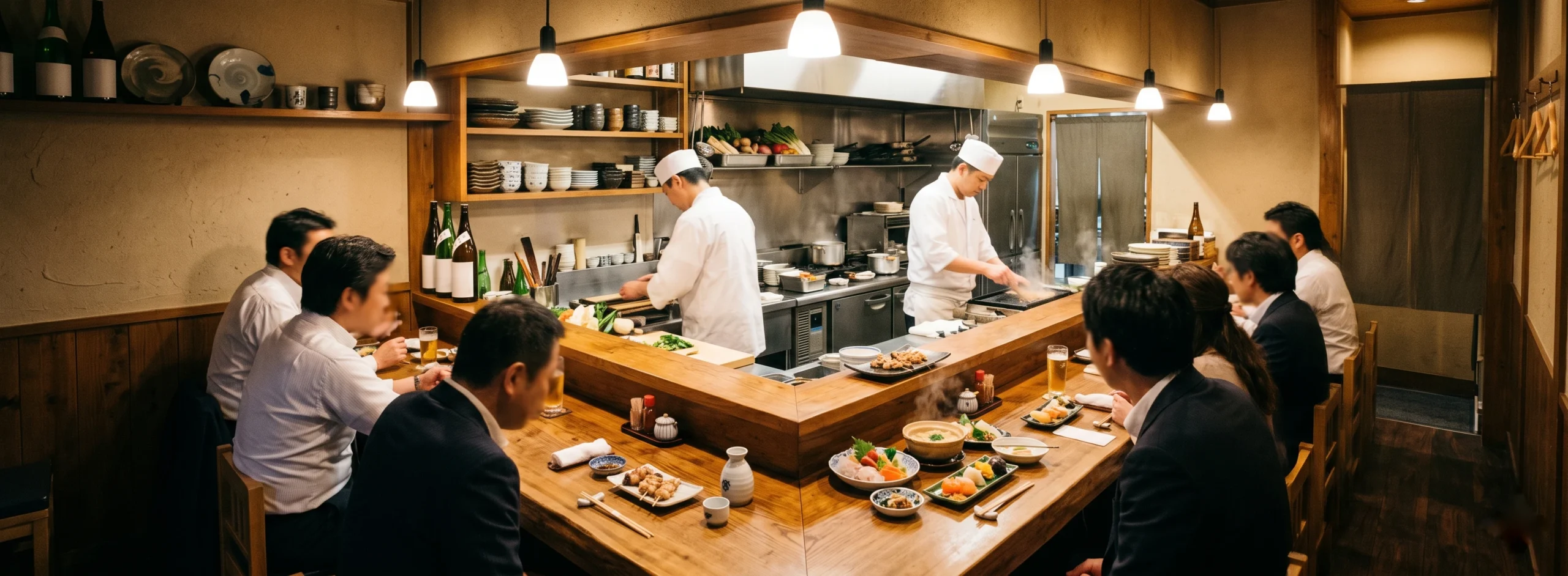 小規模飲食店の店内イメージ