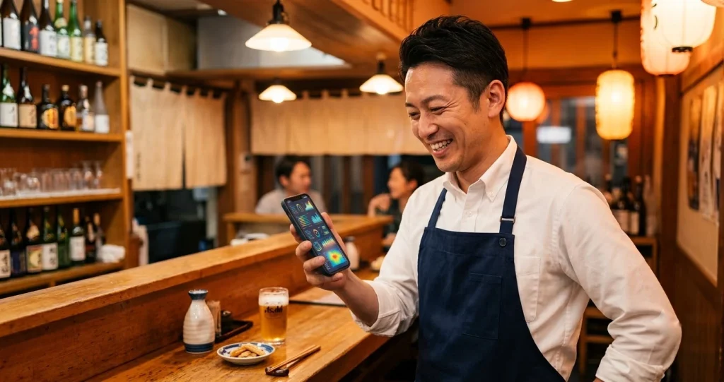 飲食店の経営を変えるアプリ「Mirai Navi」月1,980円～