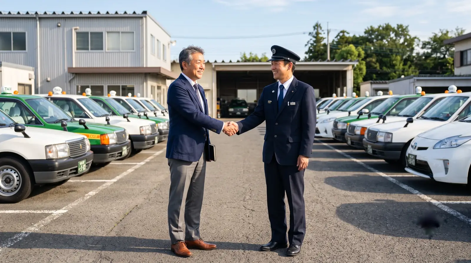 運輸業(タクシー)の採用前設計 事例イメージ
