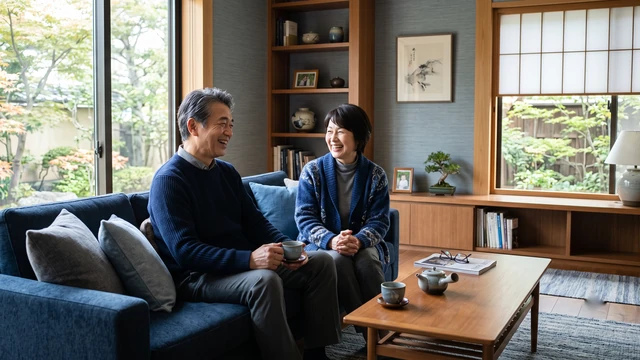 勇退後のゆとりある生活のイメージ
