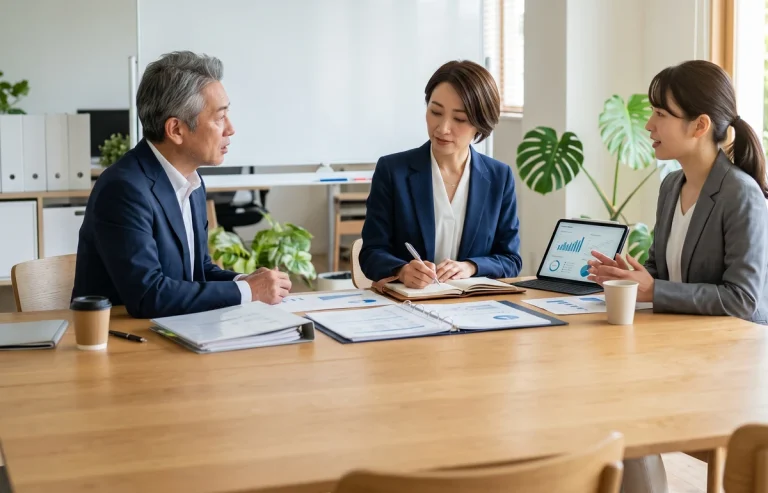 経営者と管理者から話を聞き、課題を洗い出す中小企業診断士