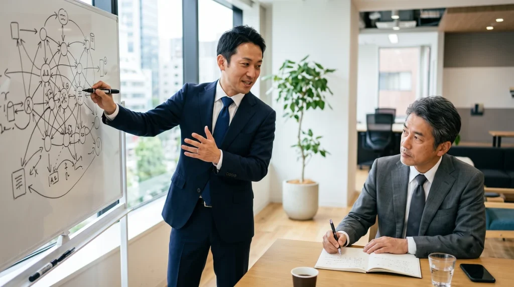 新規事業の計画段階におけるサポート