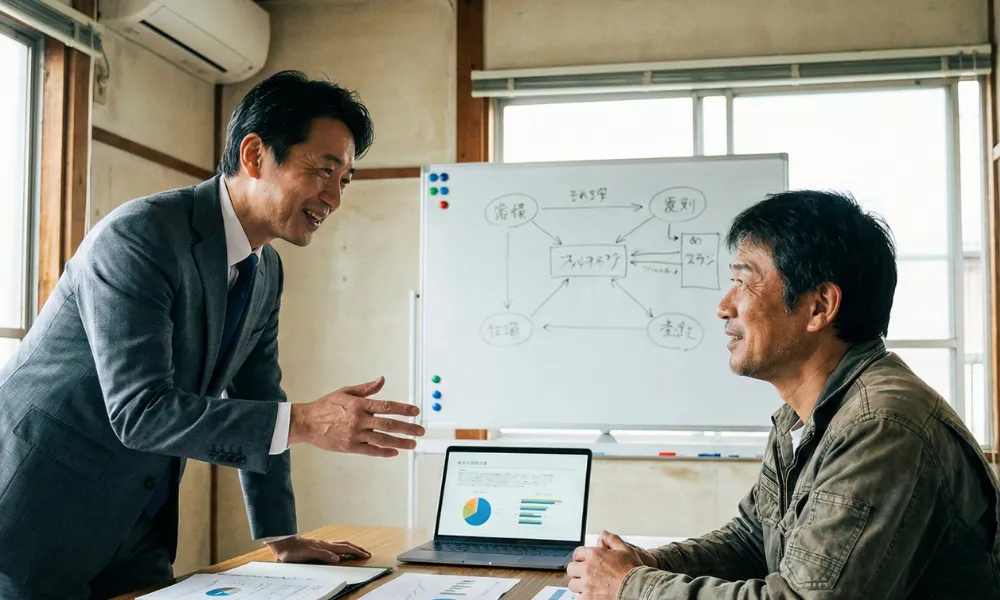 コンサルタントが経営を立て直す流れ