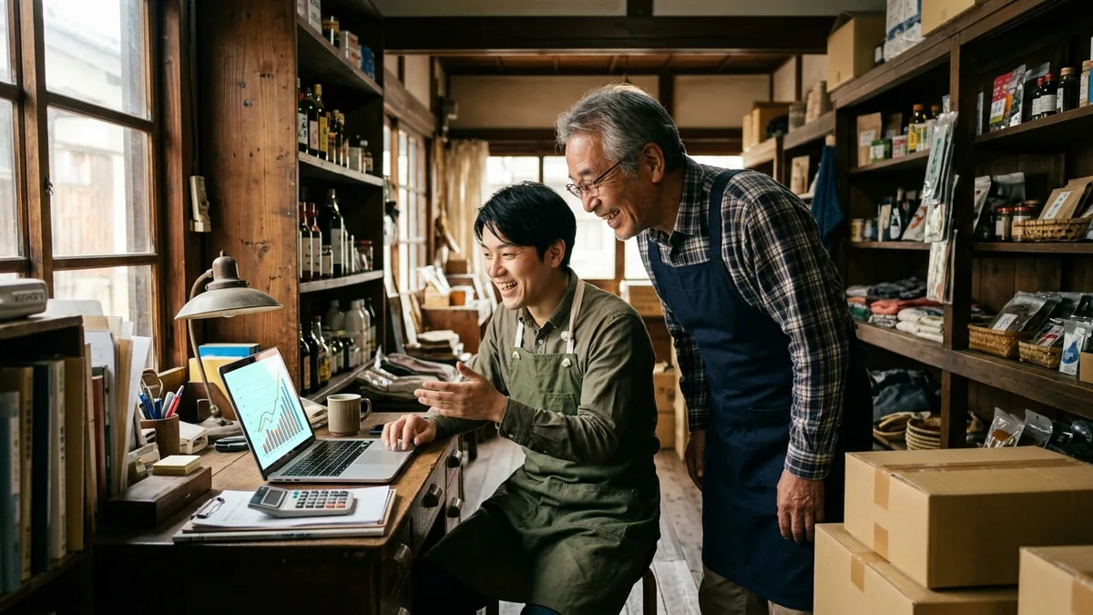 老舗企業のデータ活用支援事例